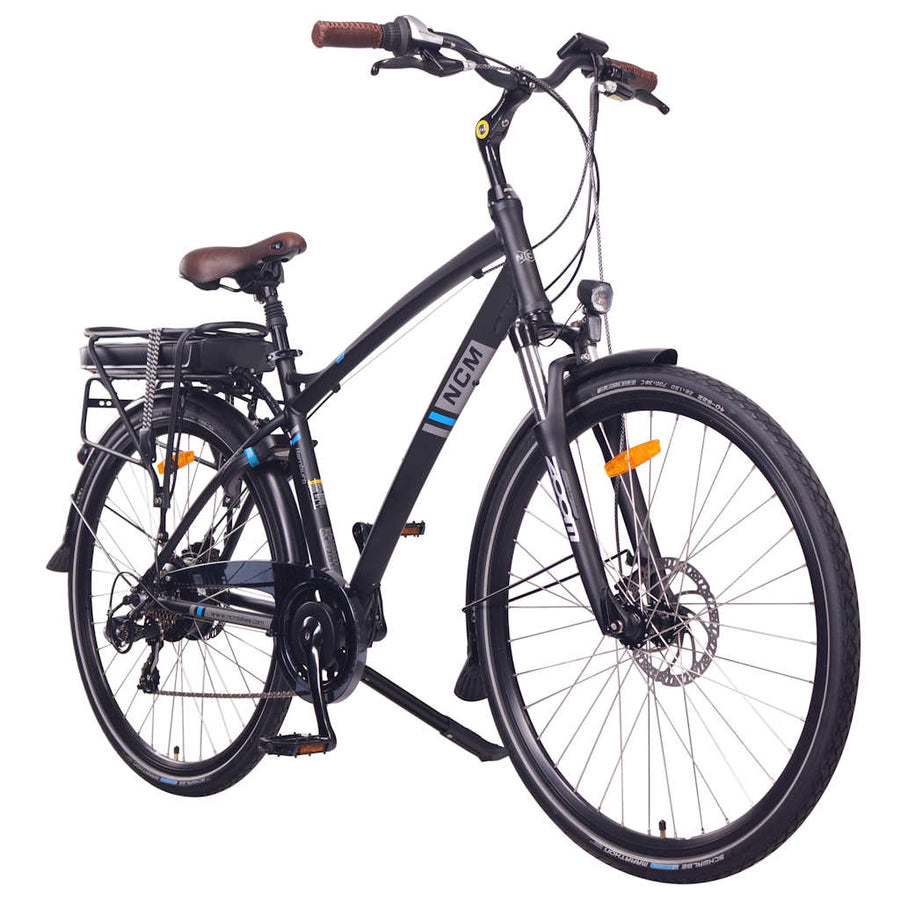 NCM HAMBURG 28" TREKKING BIKE - BLACK