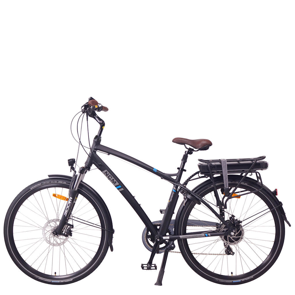 NCM HAMBURG 28" TREKKING BIKE - BLACK