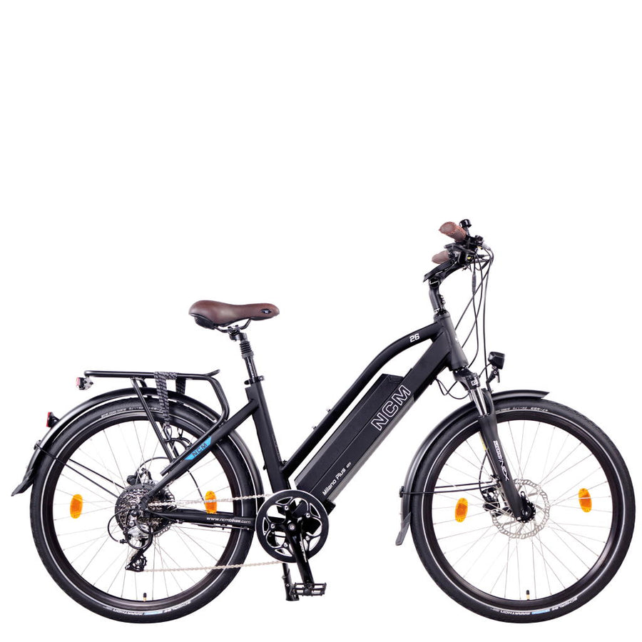 Ncm hamburg electric best sale city bike black 28